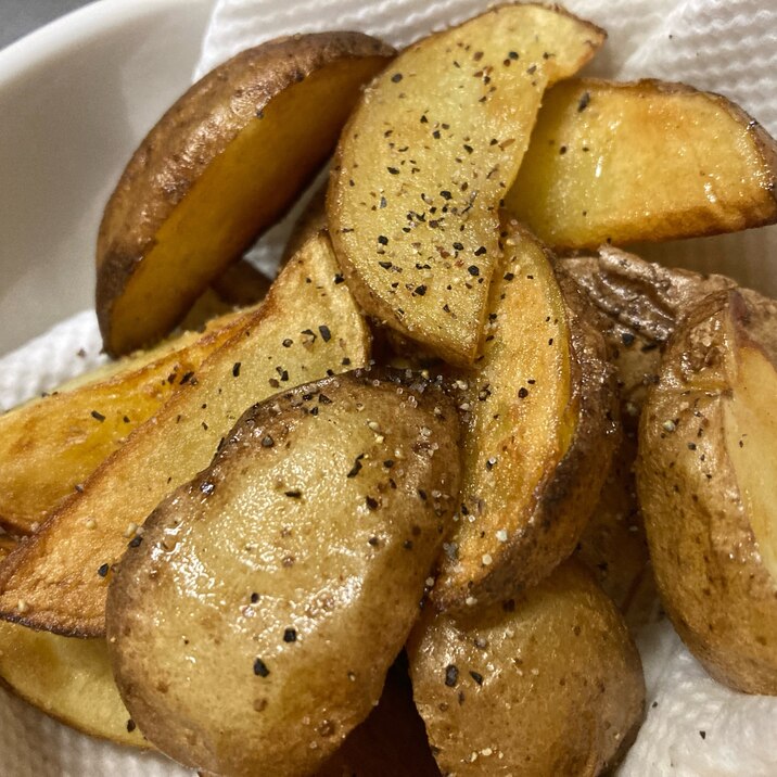 実は簡単！揚げ焼きポテト